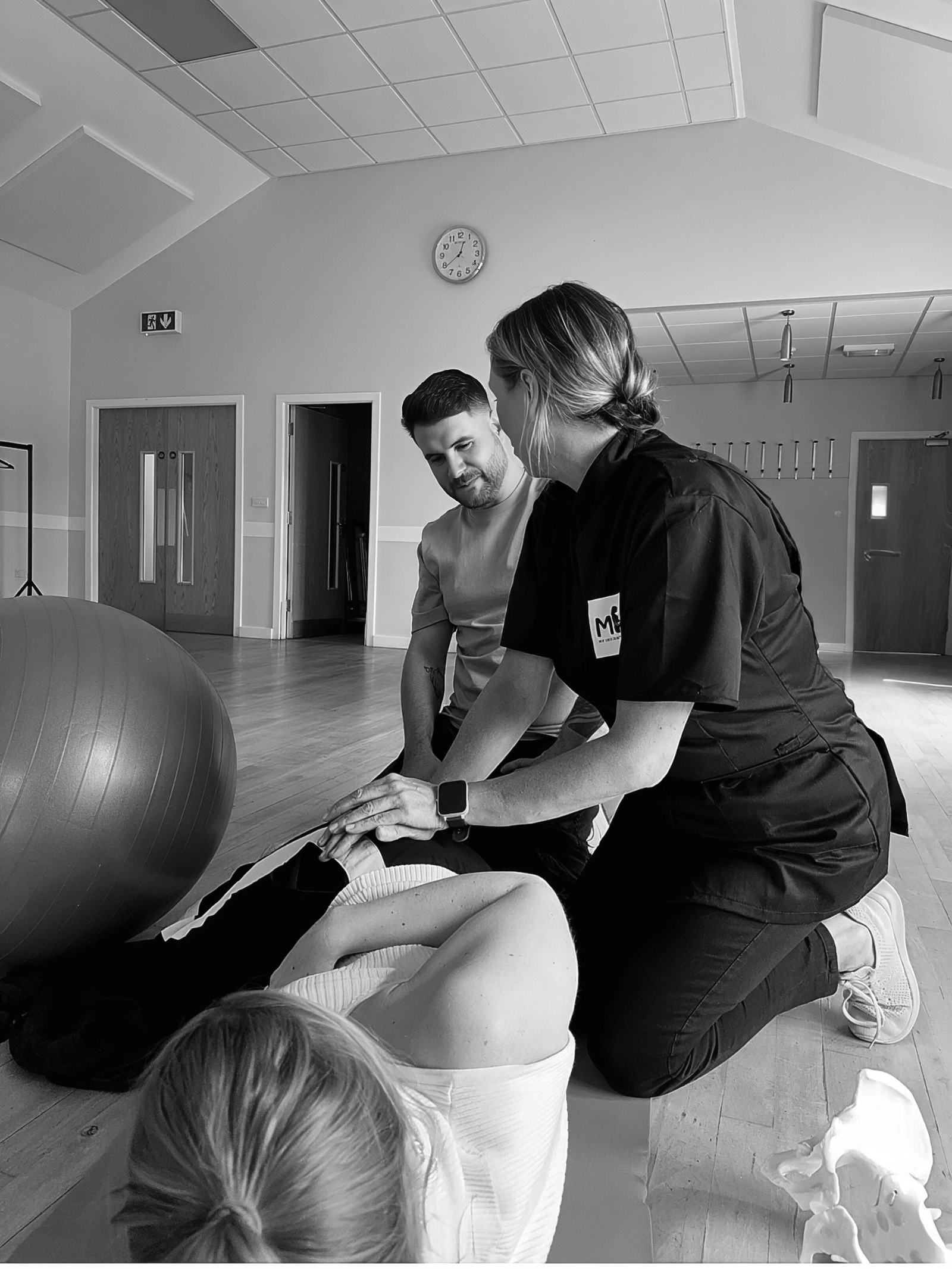 Midwife Holding Baby